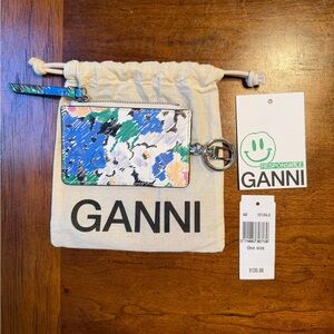 Ganni Multicolor Key & Card Holder